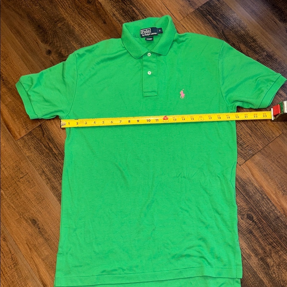 Ralph Lauren Men's Vibrant Green Polo Shirt - Picture 9 of 11